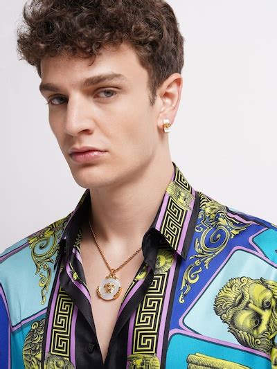 pendentif homme versace|Versace Colliers Homme .